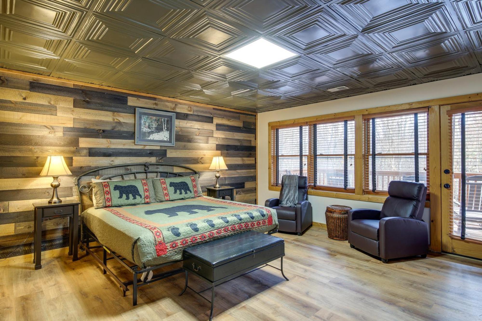 Villa Pet-Friendly Gatlinburg Retreat With Hot Tub! Exterior foto
